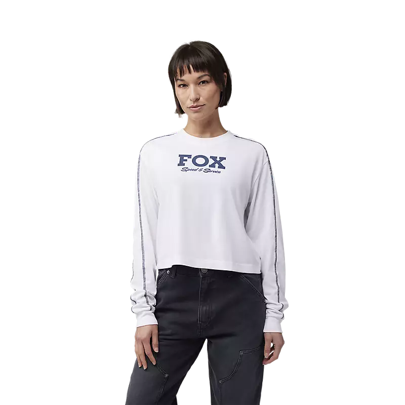 Fox Racing Speed ​​&amp; Service Damen Langarm Crop Tee
