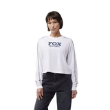 Fox Racing Speed ​​&amp; Service Damen Langarm Crop Tee