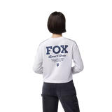 Fox Racing Speed ​​&amp; Service Damen Langarm Crop Tee