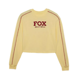 Fox Racing Speed ​​&amp; Service Damen Langarm Crop Tee