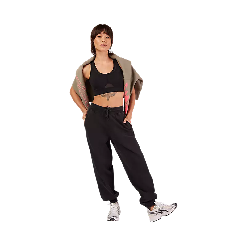 Fox Racing Women's Wordmark Fleece Jogger Black