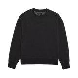 Fox Racing Wordmark Oversized Fleece Crew Black