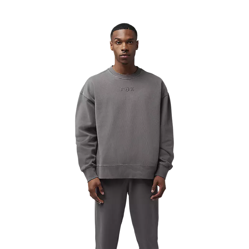Pull ras du cou surdimensionné avec logo Fox Racing