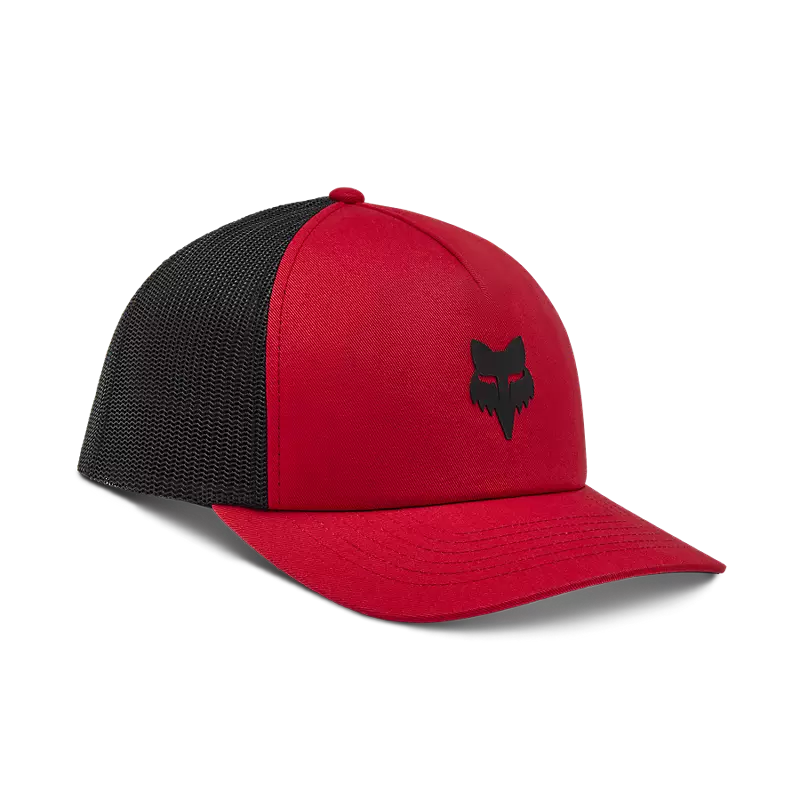 Fox Racing Fox Head Trucker Hat Flame Red