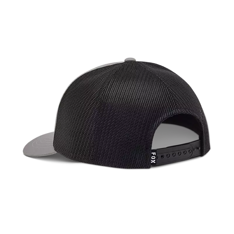 Fox Racing Fox Head Trucker Hat Steel Grey