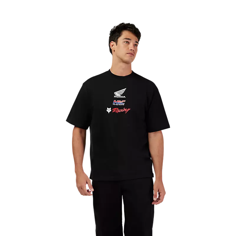 Fox Racing Honda Oversized Short Sleeve Tee Black