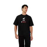 Fox Racing Honda Oversized Short Sleeve Tee Black