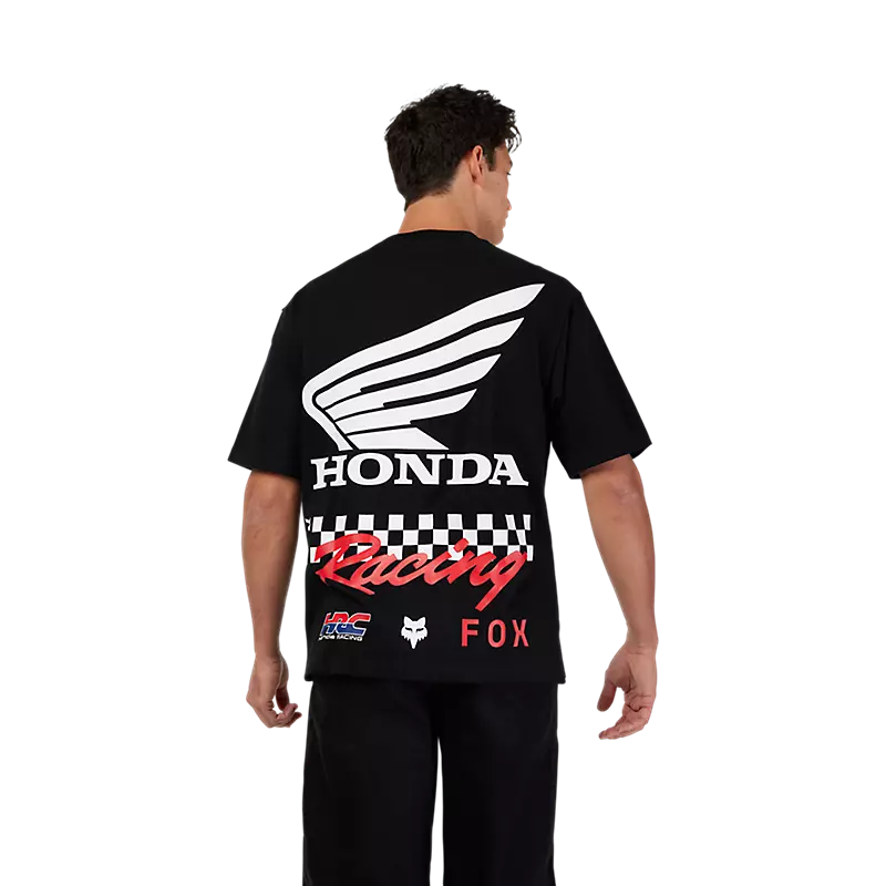 Fox Racing Honda Oversized Short Sleeve Tee Black