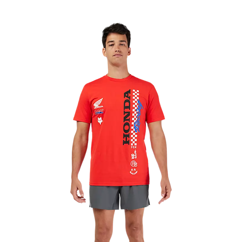 Fox Racing Honda Short Sleeve Tee Red