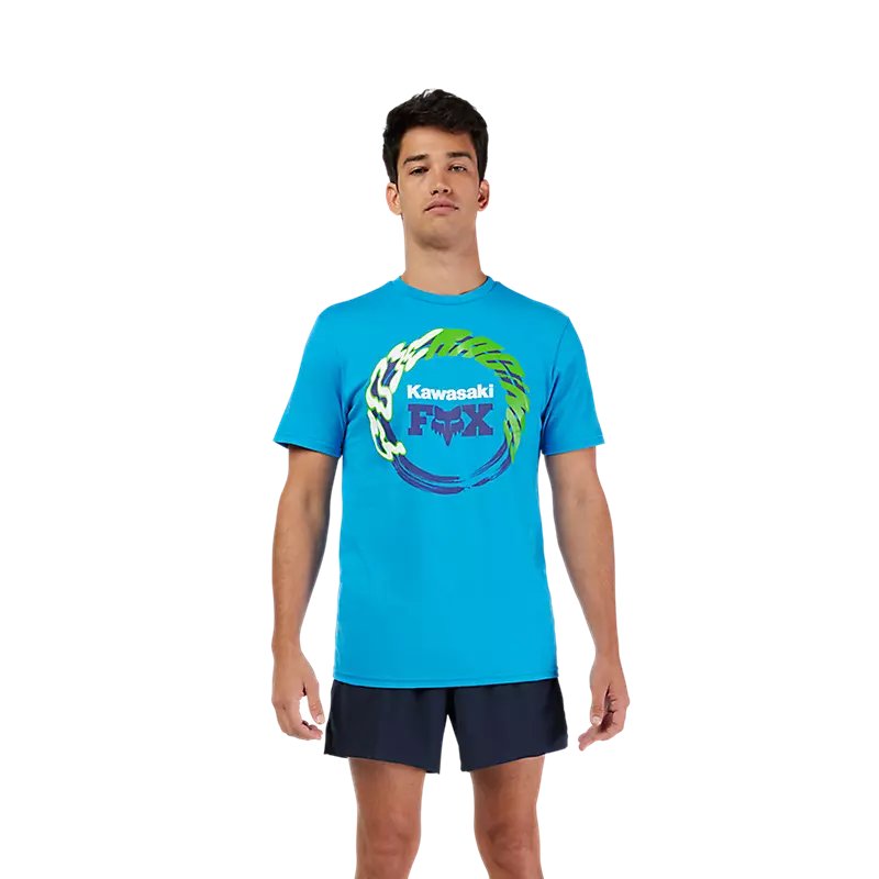Fox Racing Kawi Short Sleeve Tee True Blue