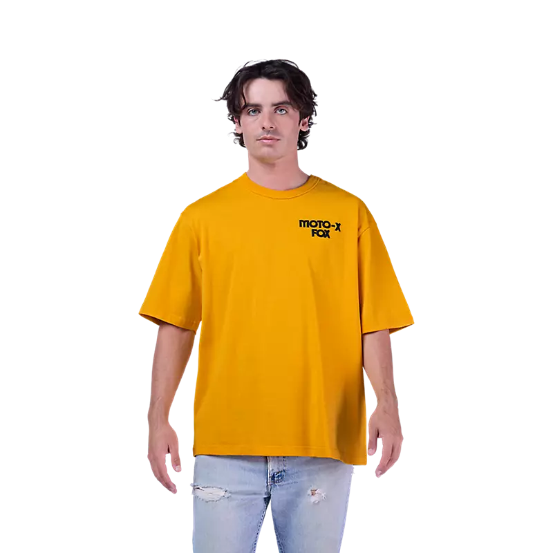Fox Racing Moto-X Oversized Short Sleeve Tee Mustard
