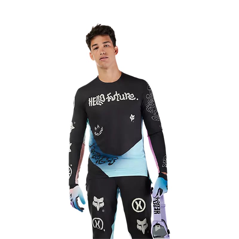 Fox Racing Flexair Long Sleeve Jersey Hello Future