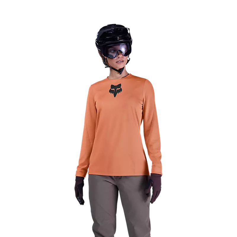 Fox Racing Womens Ranger Long Sleeve Jersey Special Edition  Head Coral