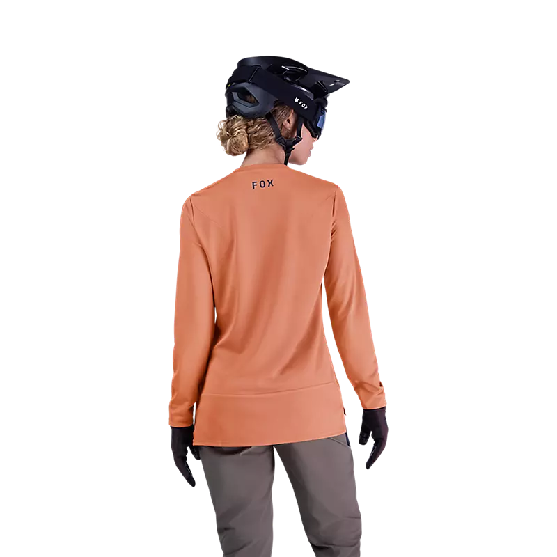 Fox Racing Womens Ranger Long Sleeve Jersey Special Edition  Head Coral