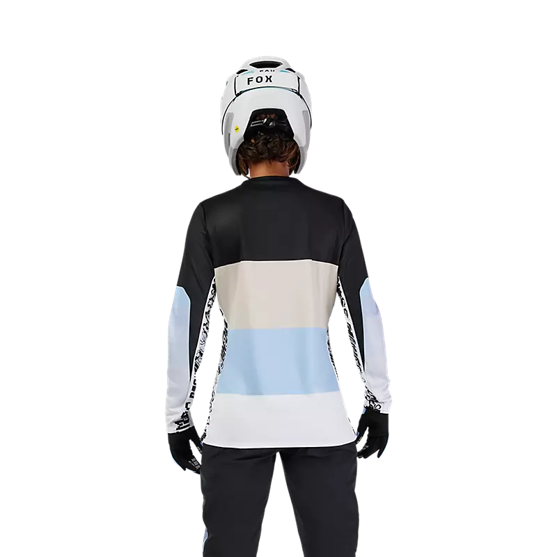 Fox Racing Womens Ranger Long Sleeve Jersey Grid
