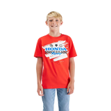 Fox Racing Youth X Honda Short Sleeve Tee Red
