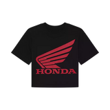 Fox Racing Women's X Honda Baby Tee Black