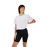 Camiseta Técnica de Manga Corta para Mujer Fox Racing Forums Blanca