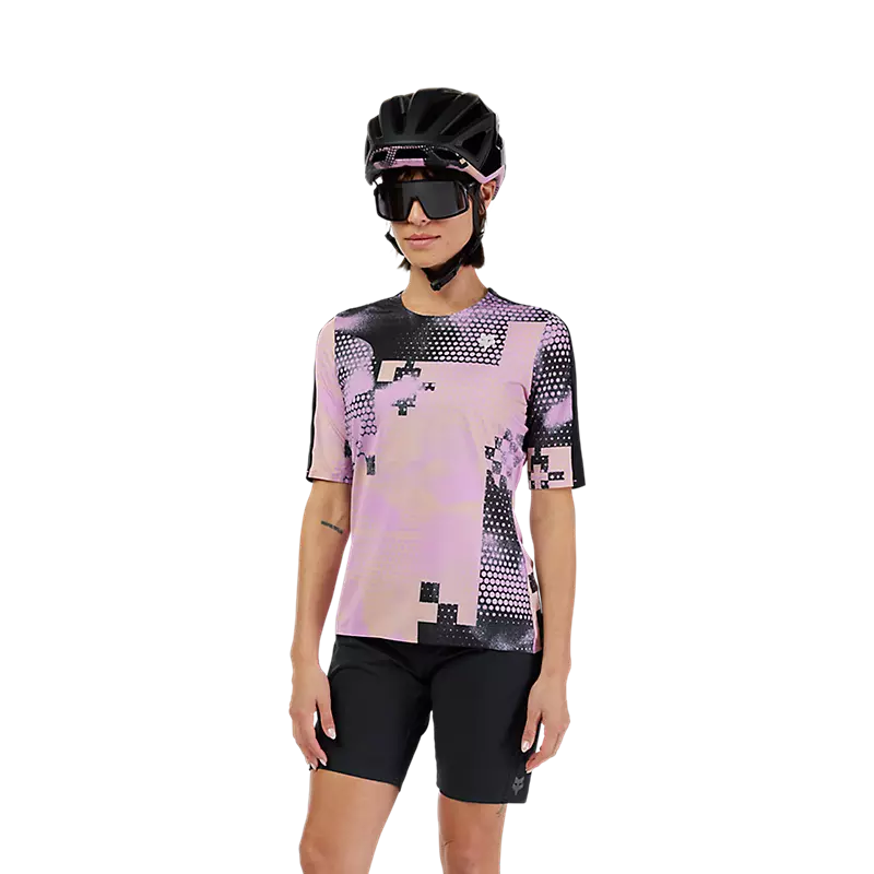 Fox Racing Womens Flexair Ascent Short Sleeve Pulse