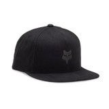 Casquette Snapback Fox Racing Fox Head Noir/Charbon