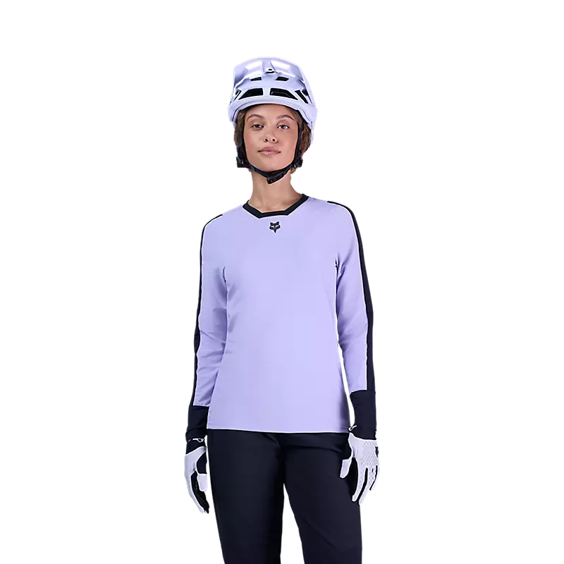 Fox Racing Womens Defend Thermal Jersey Special Edition Lilac