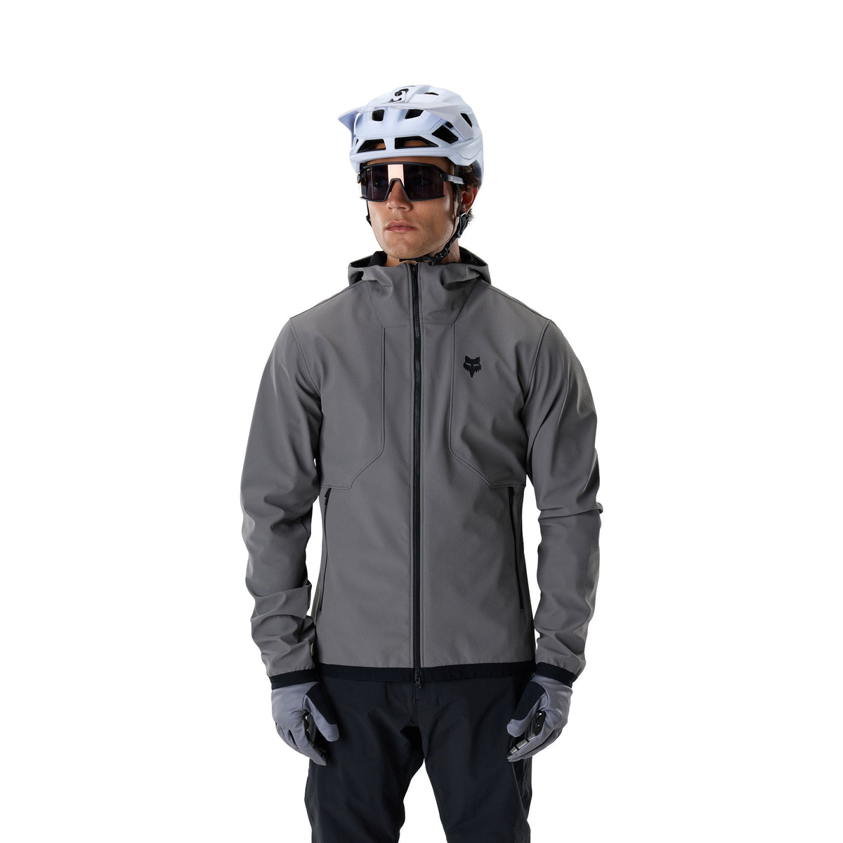 Fox Racing Felpa con cappuccio Ranger Fire color peltro