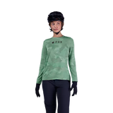 Fox Racing Womens Ranger Tru Dri Long Sleeve Jersey Special Edition Pine