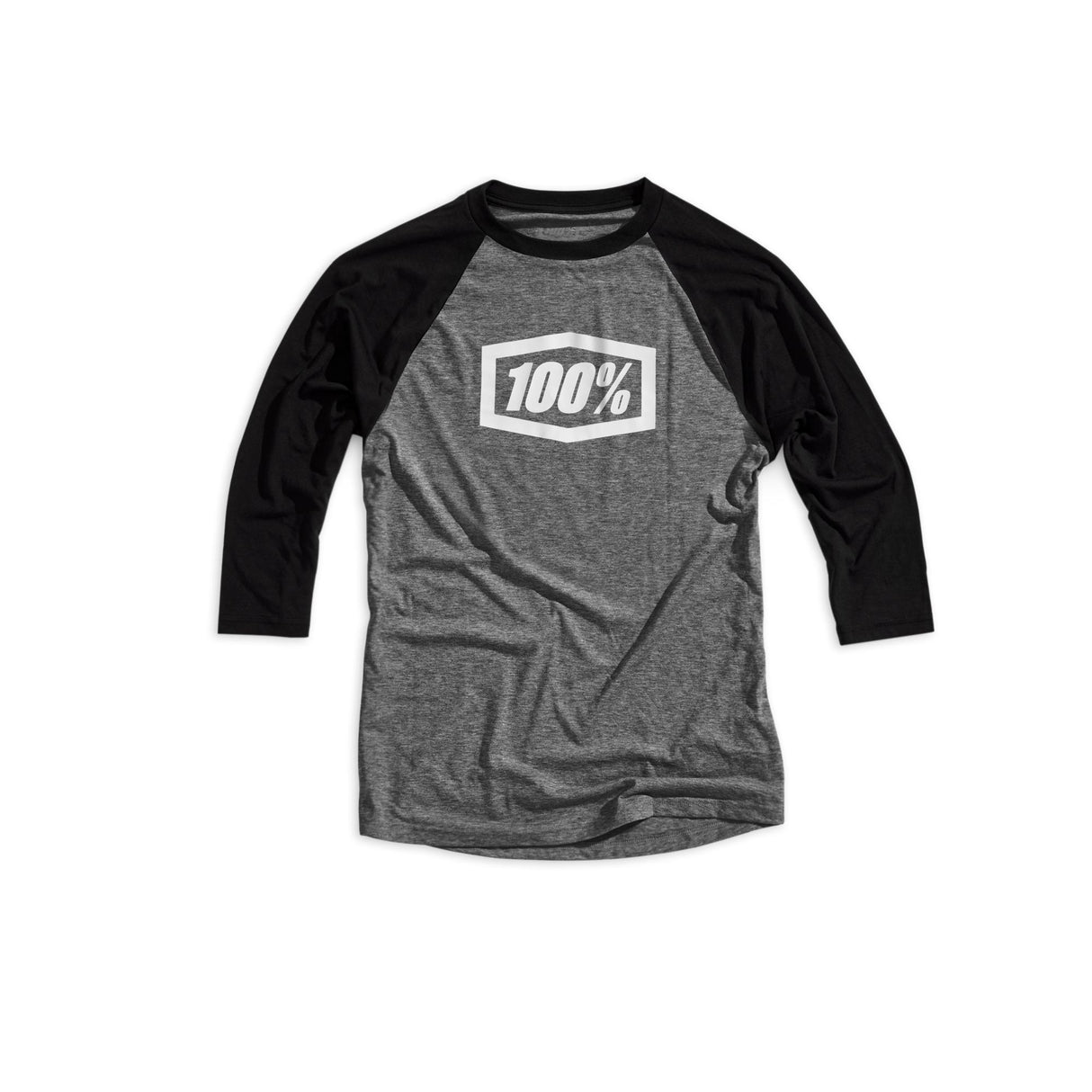 100% Icon Three Quarter Length Arm Tech Tee