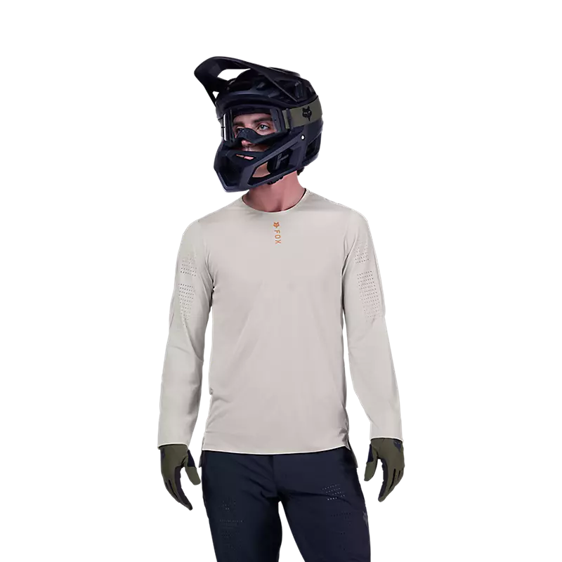 Fox Racing Flexair Pro Long Sleeve Jersey Special Edition Vintage White
