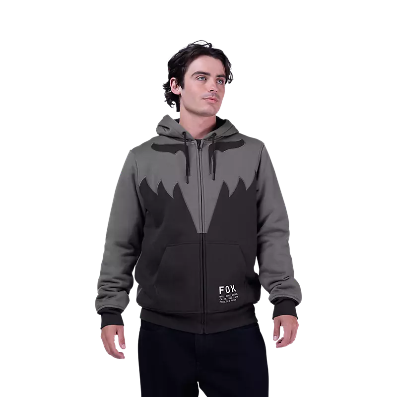 Fox Racing Spire Sasquatch Zip Hoodie Dark Shadow