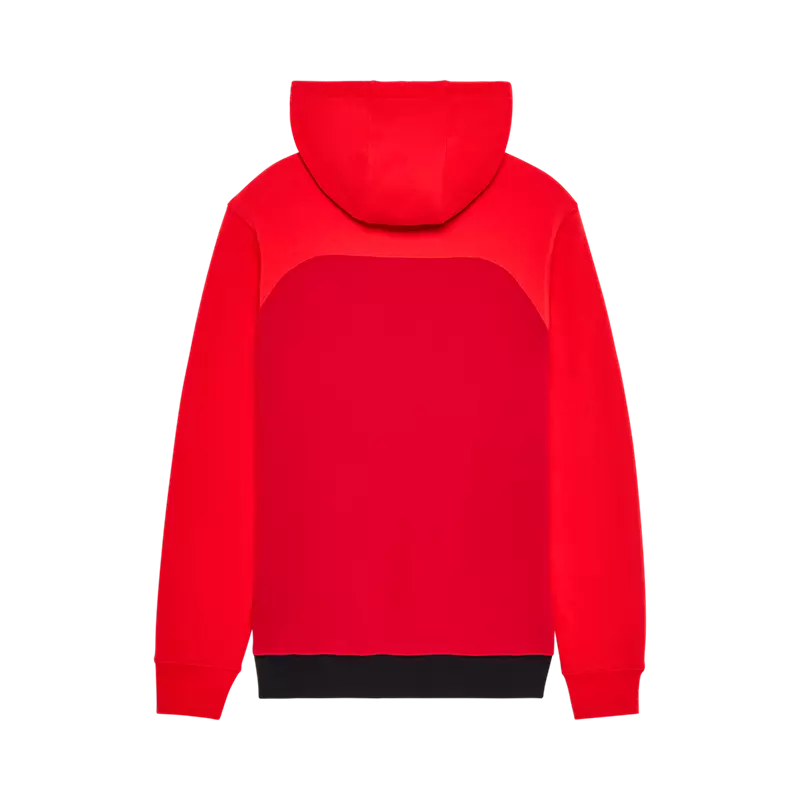 Fox Racing Fracture Paneled Pullover Hoodie Red