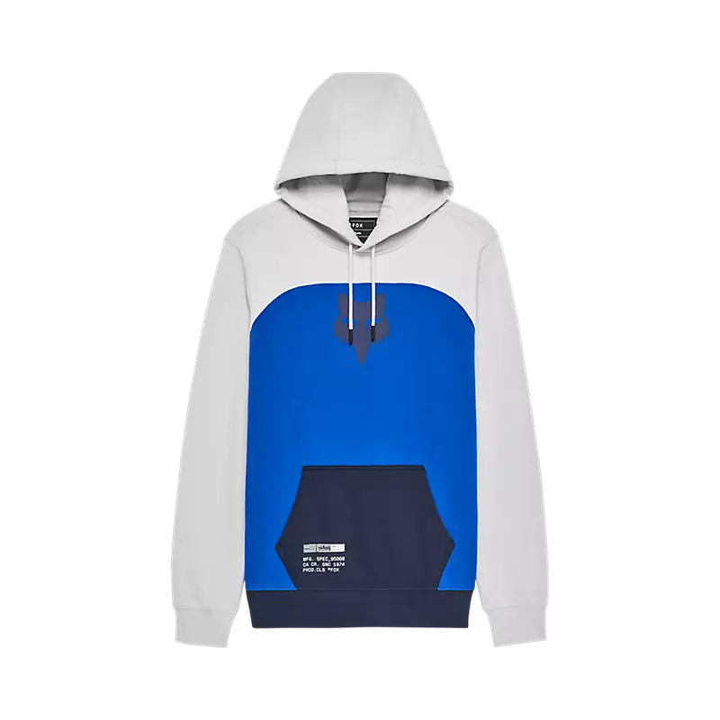 Fox Racing Fracture Paneled Pullover Hoodie Steel Grey