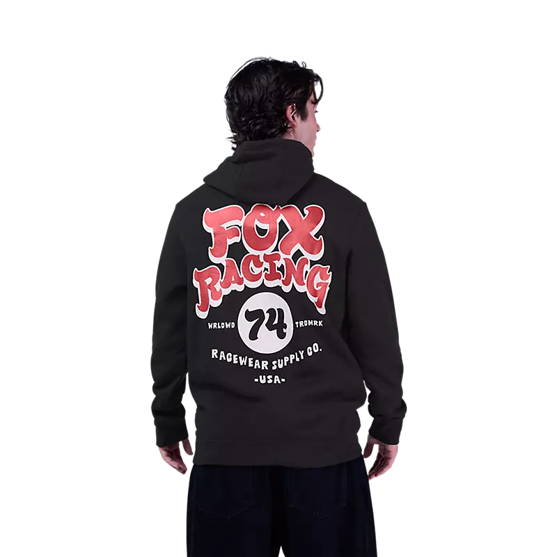 Fox Racing Racewear Pullover Hoodie Black