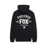 Fox Racing Slogan Pullover Hoodie Black