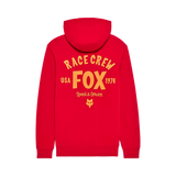 Fox Racing Slogan Pullover Hoodie Flame Red