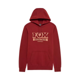 Fox Racing Banner Pullover Hoodie Rust
