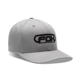 Fox Racing Global Flexfit Hat Steel Grey
