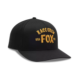 Fox Racing Slogan Snapback Hat Black