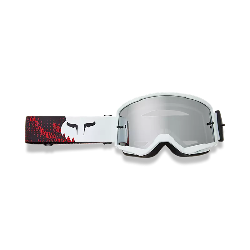 Fox Racing Main Kairos Goggle Spark White/Fluorescent Red