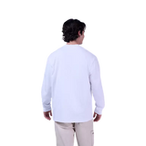 Fox Racing Wordmark Oversized Long Sleeve Tee Optic White