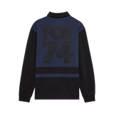 Fox Racing Circa 74 Oversized Long Sleeve Rugby Top Midnight