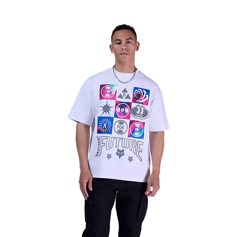 Fox Racing Image Cosmo Oversized Tee White