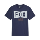Fox Racing Typeface Premium Tee Midnight