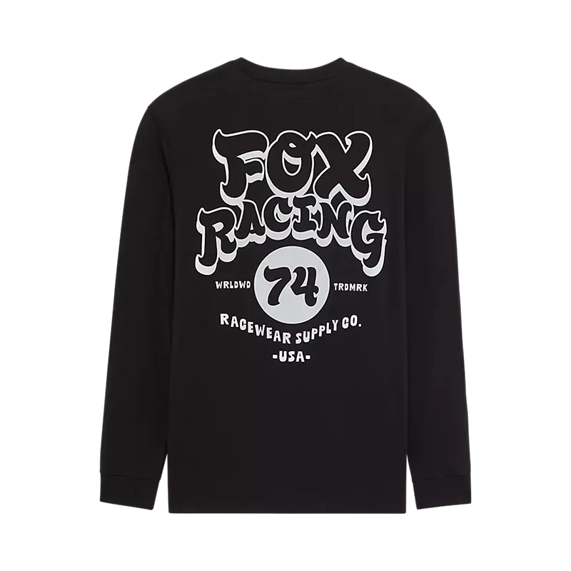 Fox Racing Racewear Long Sleeve Premium Tee Black