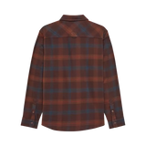 Fox Racing Survivalist Core Flannel Long Sleeve Shirt Dark Brown