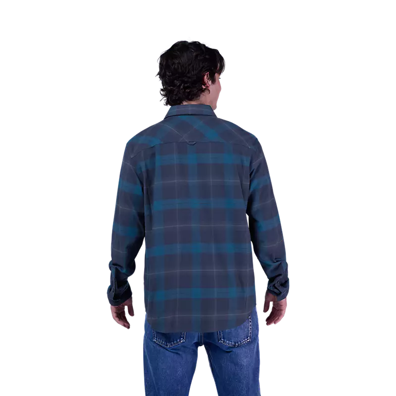 Fox Racing Survivalist Core Flannel Long Sleeve Shirt Midnight