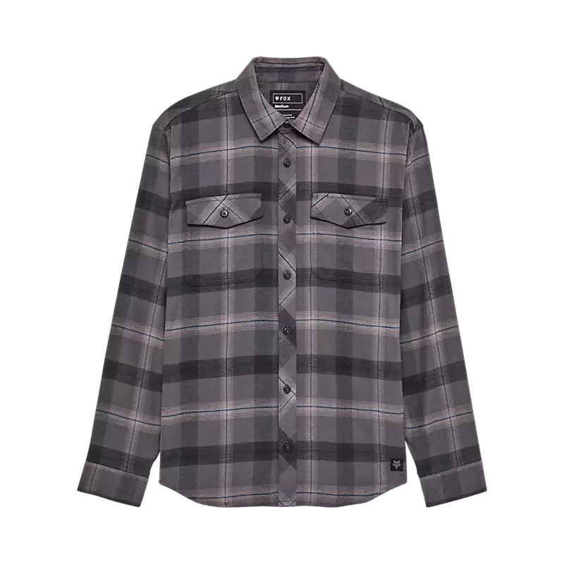 Fox Racing Survivalist Core Flannel Long Sleeve Shirt Dark Shadow