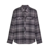 Fox Racing Survivalist Core Flannel Long Sleeve Shirt Dark Shadow