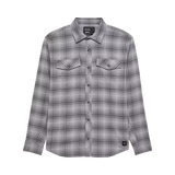 Fox Racing Survivalist Stretch Flannel Long Sleeve Shirt Light Grey