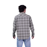 Fox Racing Survivalist Stretch Flannel Long Sleeve Shirt Light Grey